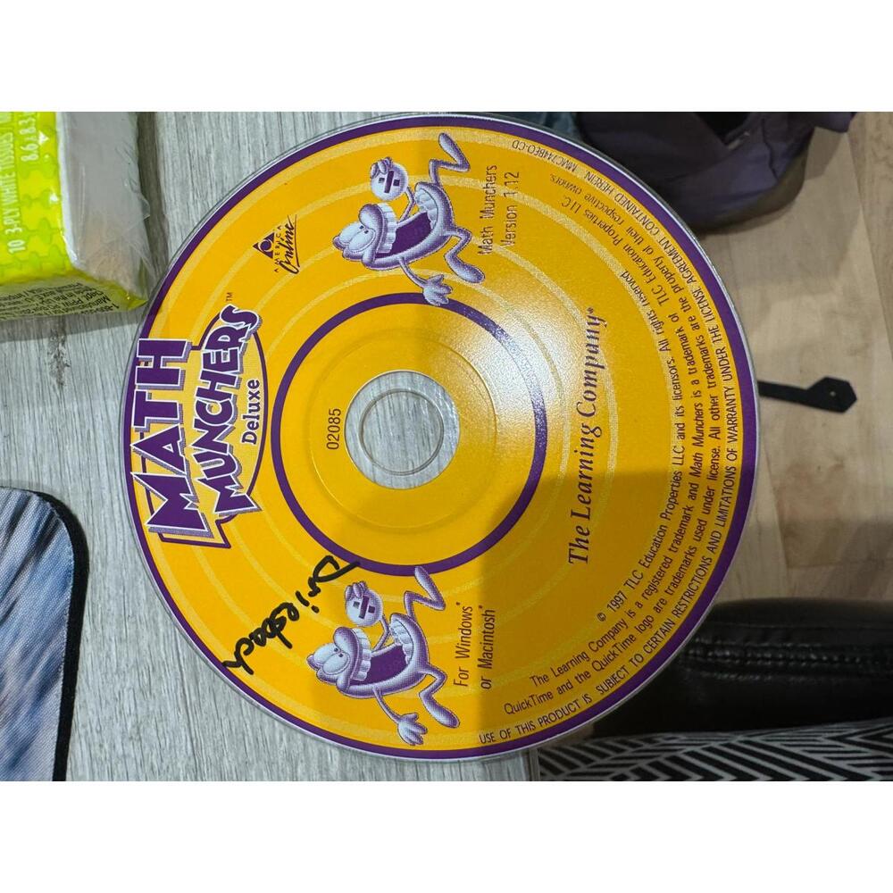 Math Munchers Deluxe Educational CD-ROM